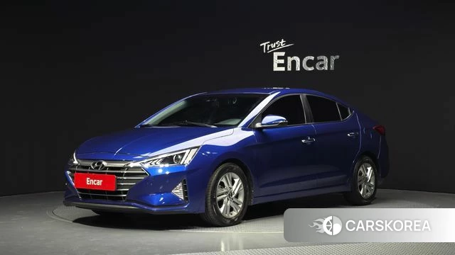 Hyundai The New Avante AD 2019 Синий из Кореи