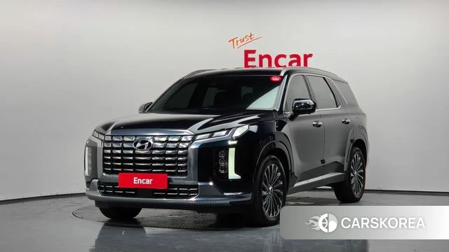 Hyundai The New Palisade 2023 Темно-зеленый из Кореи