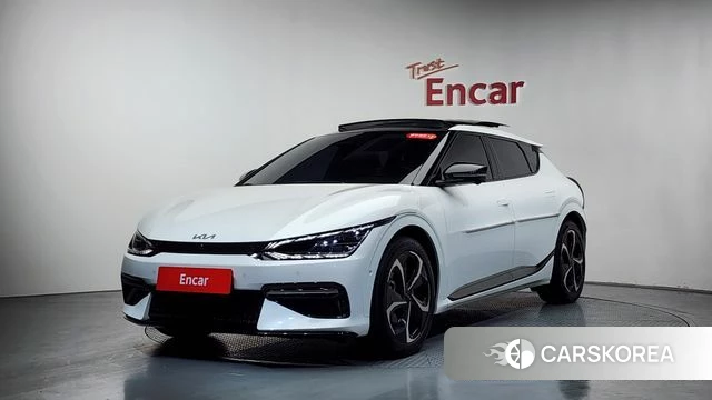 Kia EV6 2022 Белый из Кореи