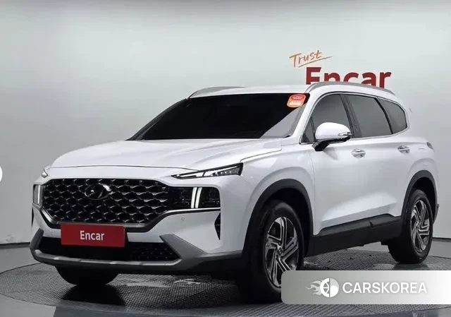 Hyundai The New Santa Fe 2023 Белый из Кореи