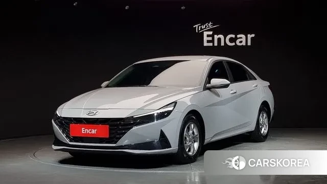 Hyundai Avante (CN7) 2021 Серебряный из Кореи