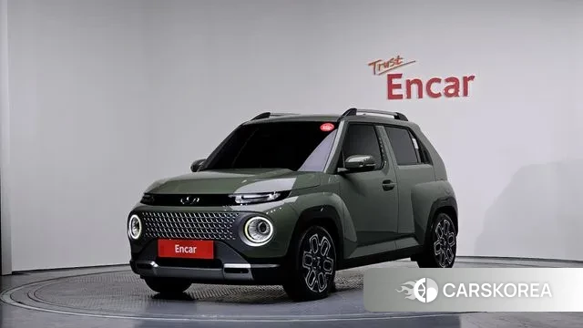 Hyundai Casper 2022 Темно-зеленый из Кореи