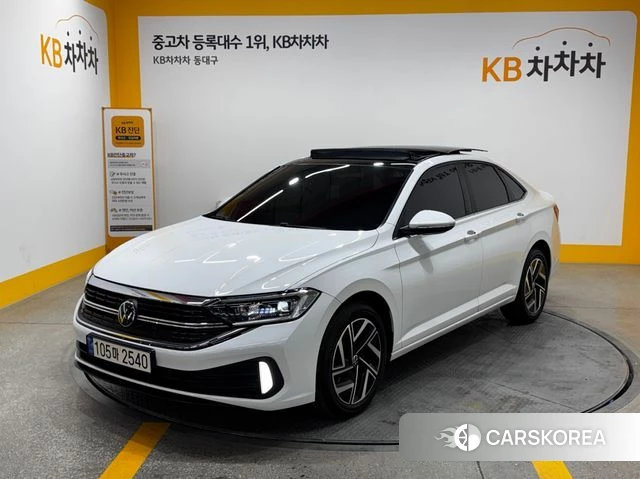 Volkswagen 7th Generation of Jetta 2023 Белый из Кореи