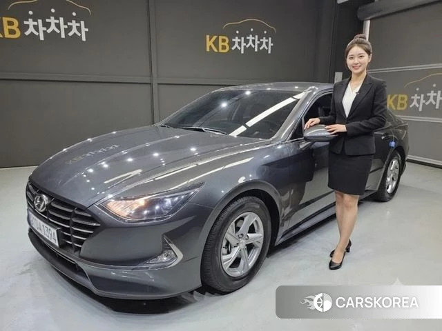 Hyundai Sonata (DN8) 2022 Серый из Кореи