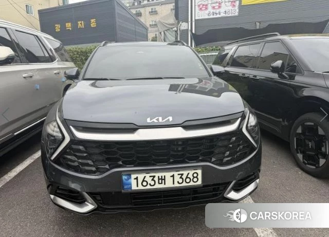 Kia Sportage 5th Generation Hybrid 2021 Серый из Кореи