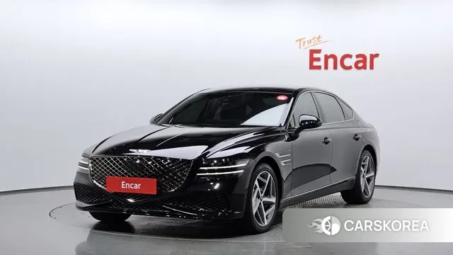 Genesis G80 (RG3) 2023 Черный из Кореи
