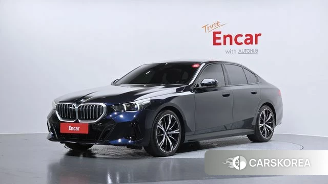 BMW 5 Series (G60) 2025 Черный из Кореи