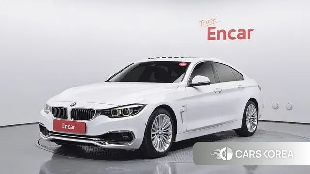 BMW 4 Series (F32) 2018 Белый из Кореи