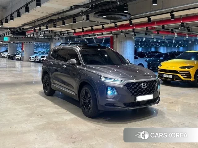 Hyundai Santa Fe TM 2019 Серый из Кореи