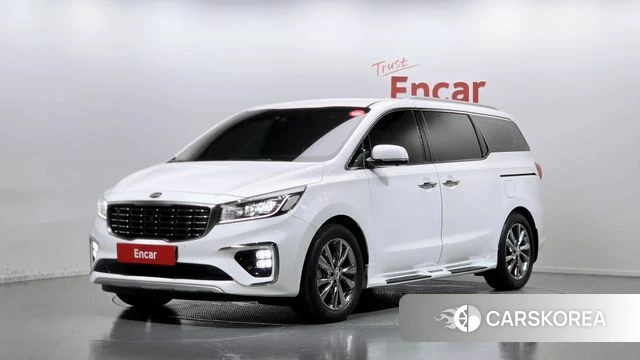 Kia The New Carnival 2018 Белый из Кореи