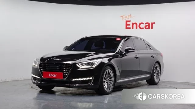 Genesis EQ900 2018 Черный из Кореи