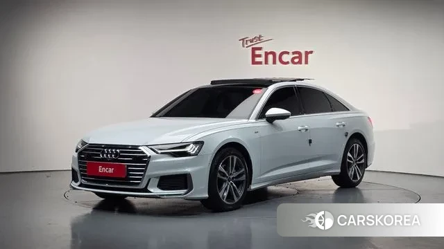 Audi A6 (C8) 2023 Белый из Кореи