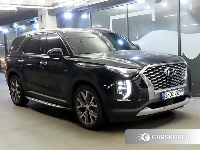 Hyundai Palisade 2022 Черный из Кореи
