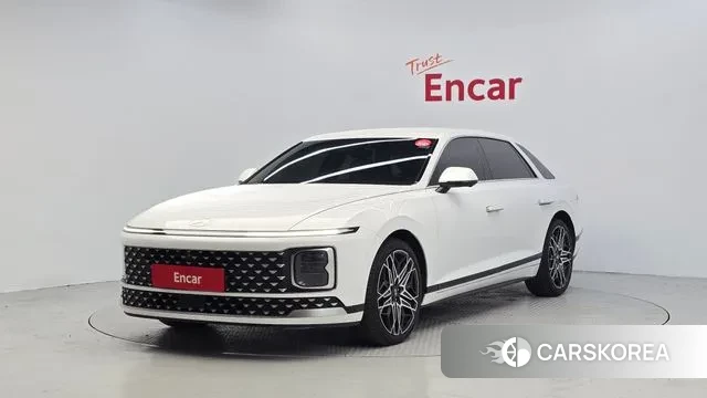 Hyundai Grandeur Hybrid (GN7) 2023 Белый из Кореи