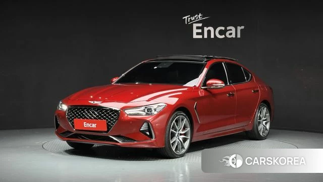 Genesis G70 2018 Красный из Кореи