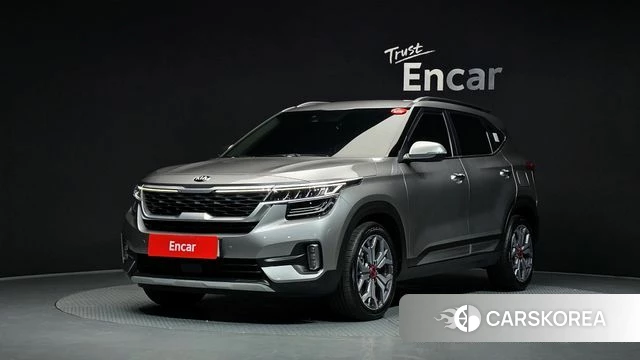 Kia Seltos 2020 Серебристо-серый из Кореи
