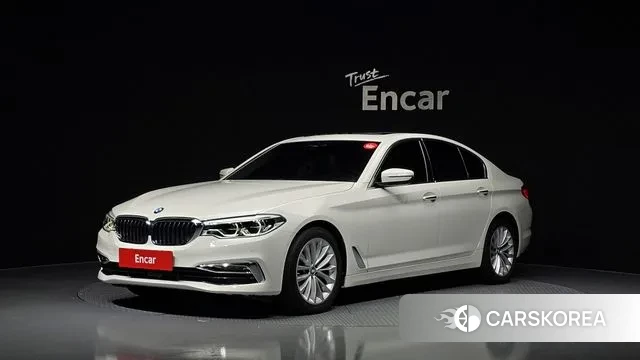 BMW 5 Series (G30) 2018 Белый из Кореи