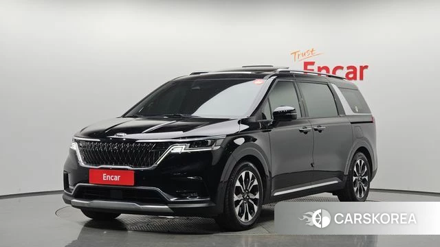 Kia Carnival 4th generation 2021 Черный из Кореи