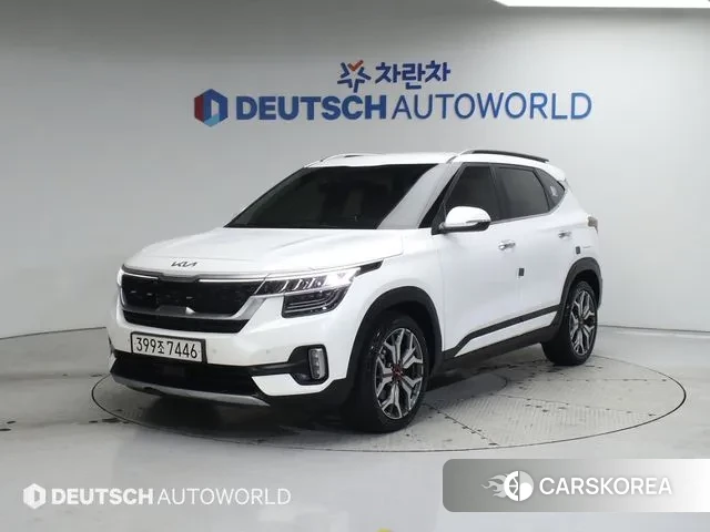 Kia Seltos 2021 Белый из Кореи