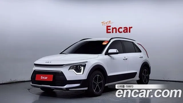 Kia Di Ol Nu Niro 2022 Белый из Кореи