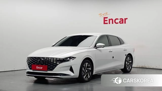 Hyundai The New Grandeur IG Hybrid 2020 Белый из Кореи