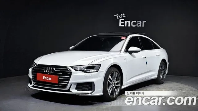 Audi A6 (C8) 2022 Белый из Кореи