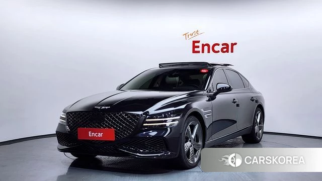 Genesis G80 (RG3) 2023 Черный из Кореи