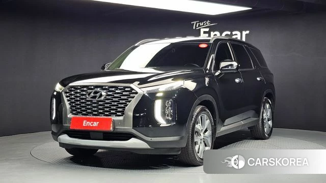 Hyundai Palisade 2021 Черный из Кореи
