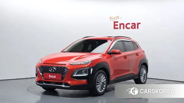 Hyundai Kona 2020 Оранжевый из Кореи