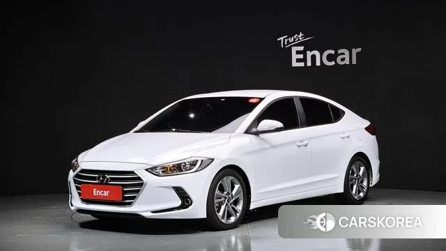 Hyundai Avante AD 2018 Белый из Кореи