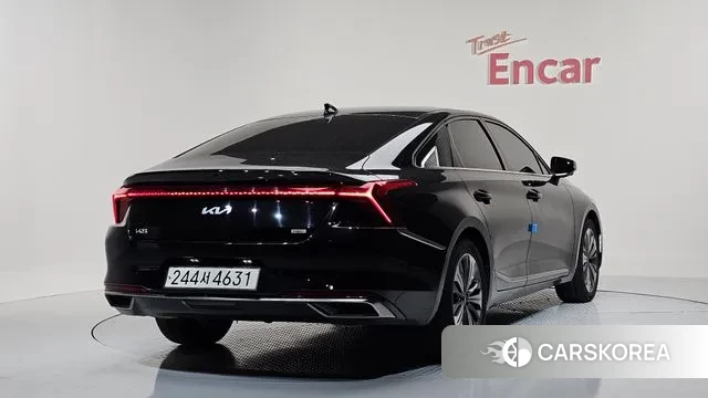 Kia K8 Hybrid 2022 Черный из Кореи