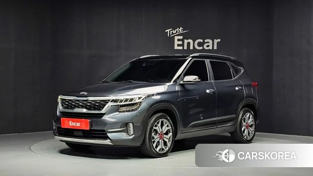 Kia Seltos 2019 Серый из Кореи
