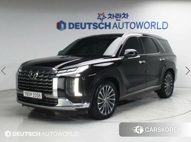 Hyundai The New Palisade 2023 Черный из Кореи