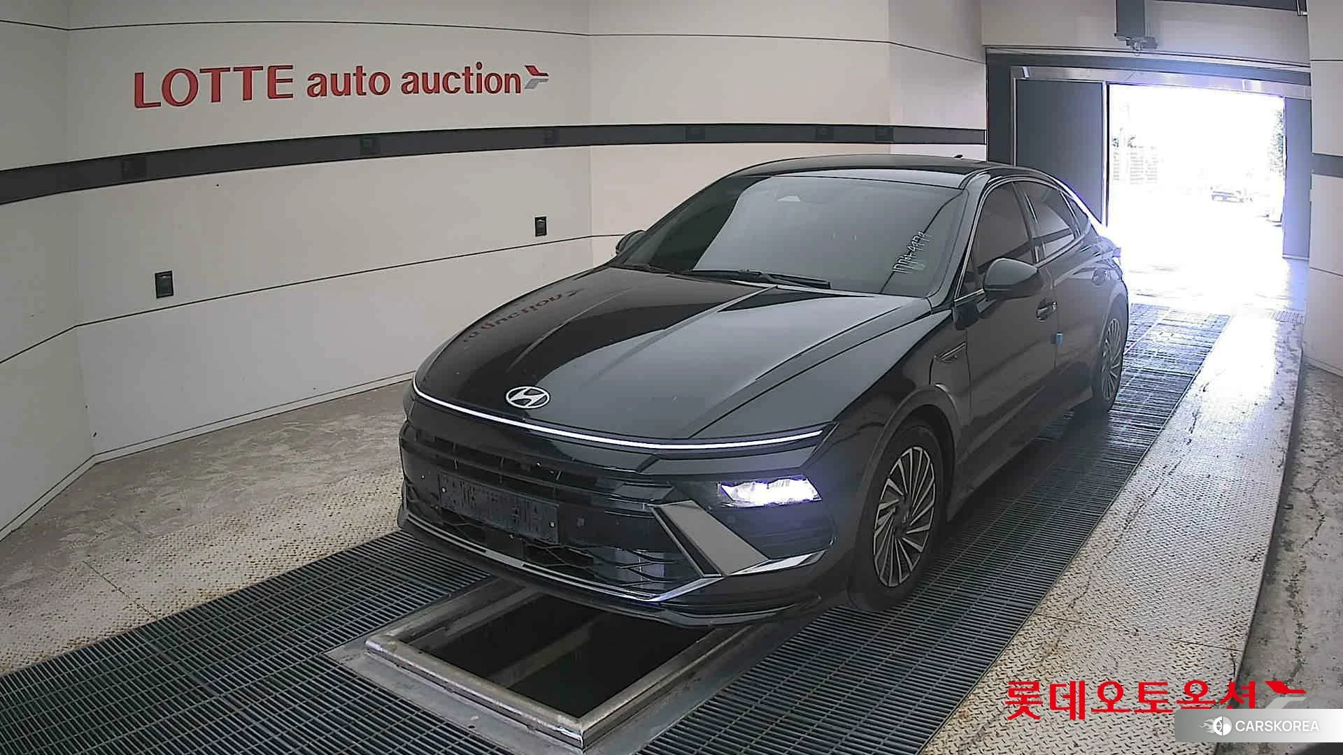 Hyundai Sonata Hybrid 2024 Черный из Кореи