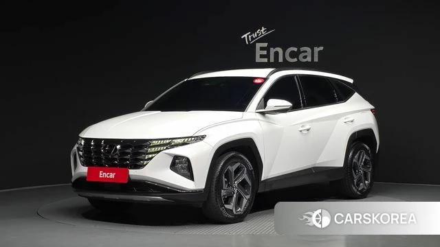 Hyundai Tucson (NX4) 2023 Белый из Кореи