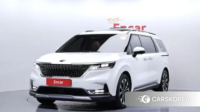 Kia Carnival 4th generation 2021 Белый из Кореи