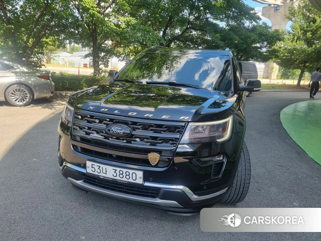 Ford Explorer 2018 Черный из Кореи