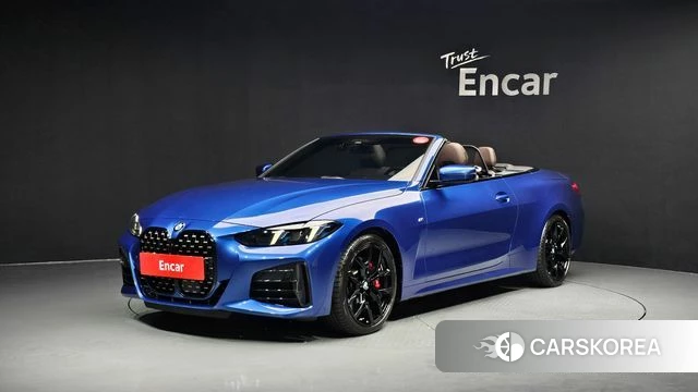 BMW 4 Series (G22) 2025 Синий из Кореи