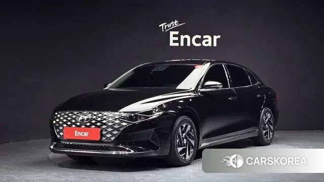 Hyundai The New Grandeur IG Hybrid 2020 Черный из Кореи