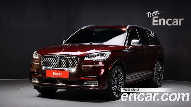 Lincoln Aviator 2nd generation 2020 Красный из Кореи