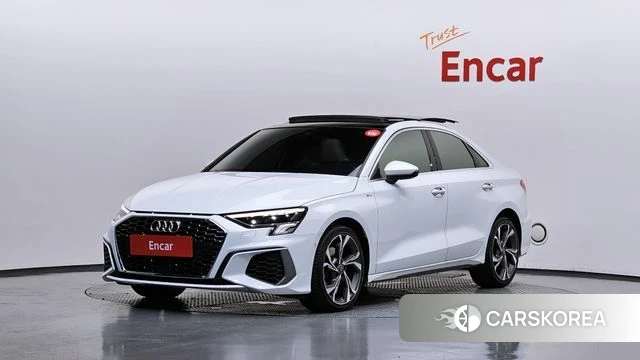 Audi A3 (8Y) 2023 Белый из Кореи