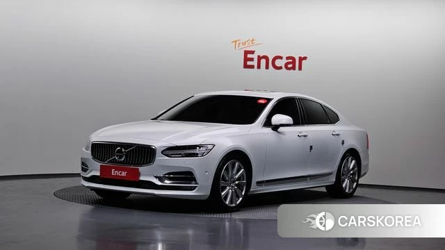 Volvo S90 2019 Белый из Кореи