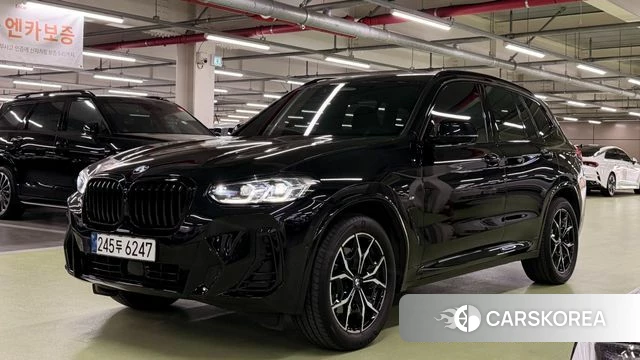 BMW X3 (G01) 2023 Черный из Кореи