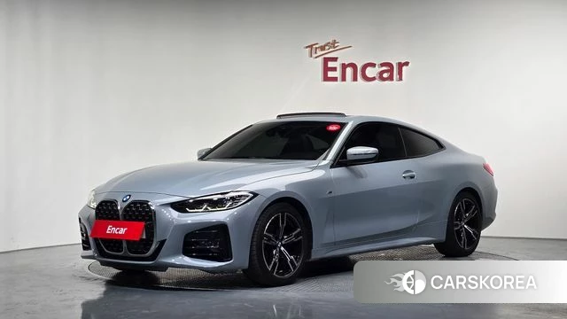 BMW 4 Series (G22) 2023 Светло-серебряный цвет из Кореи