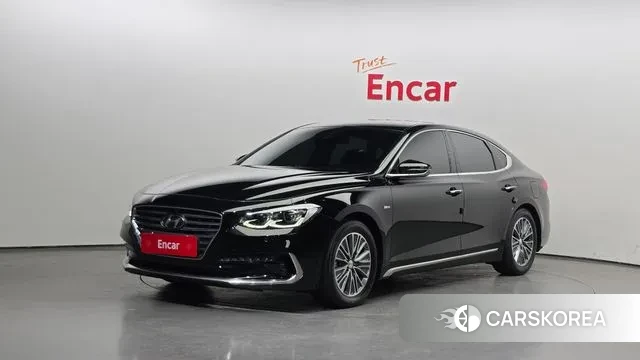 Hyundai Grandeur IG Hybrid 2019 Черный из Кореи