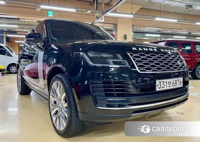 Land Rover Range Rover 4th Generation 2018 Черный из Кореи