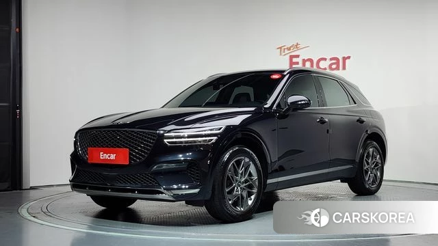 Genesis GV70 2021 Черный из Кореи