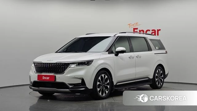 Kia Carnival 4th generation 2023 Белый из Кореи