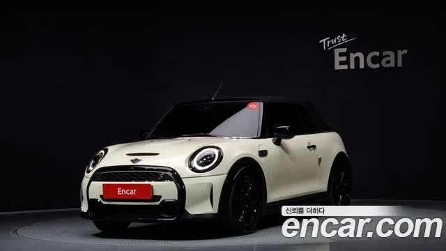 Mini Cooper S Convertible 2022 Жемчужный цвет из Кореи