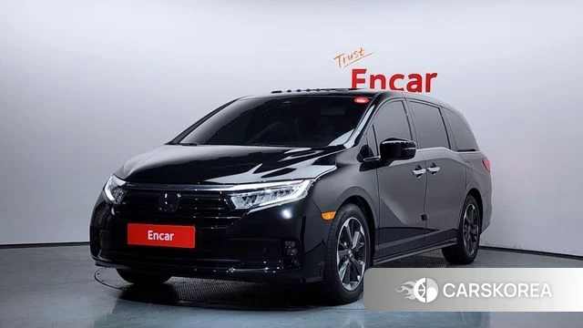 Honda Odyssey 2021 Черный из Кореи
